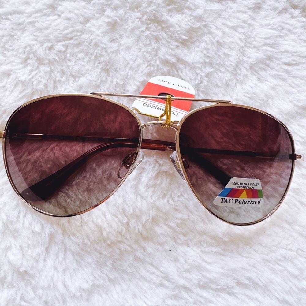 Felix Brown Polarized Aviator Sunglasses